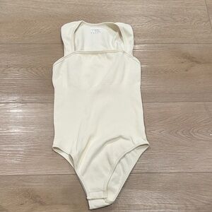 OQQ Cream Body Suit